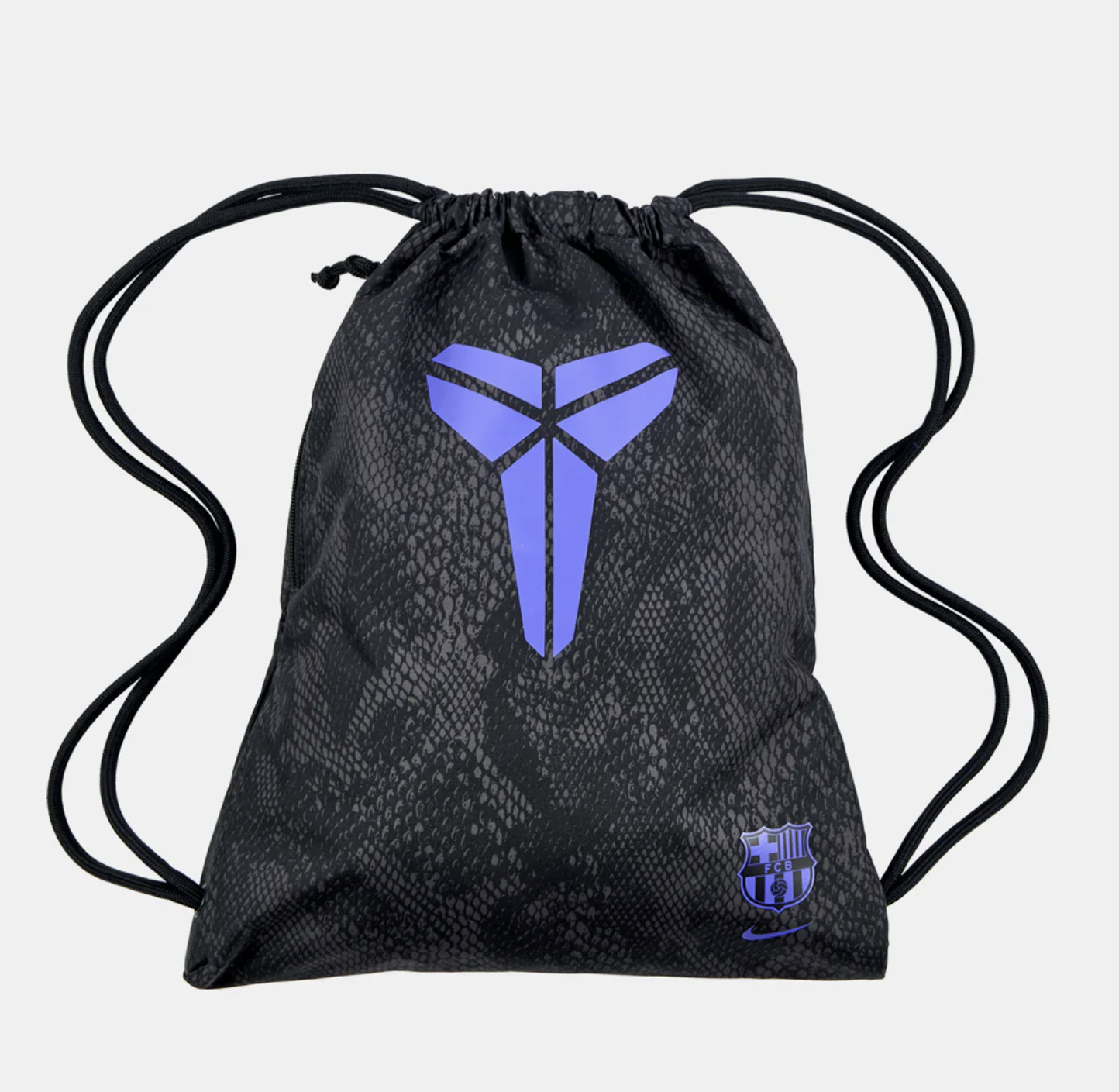 Nike FC Barcelona Heritage Gymbag, schwarz
