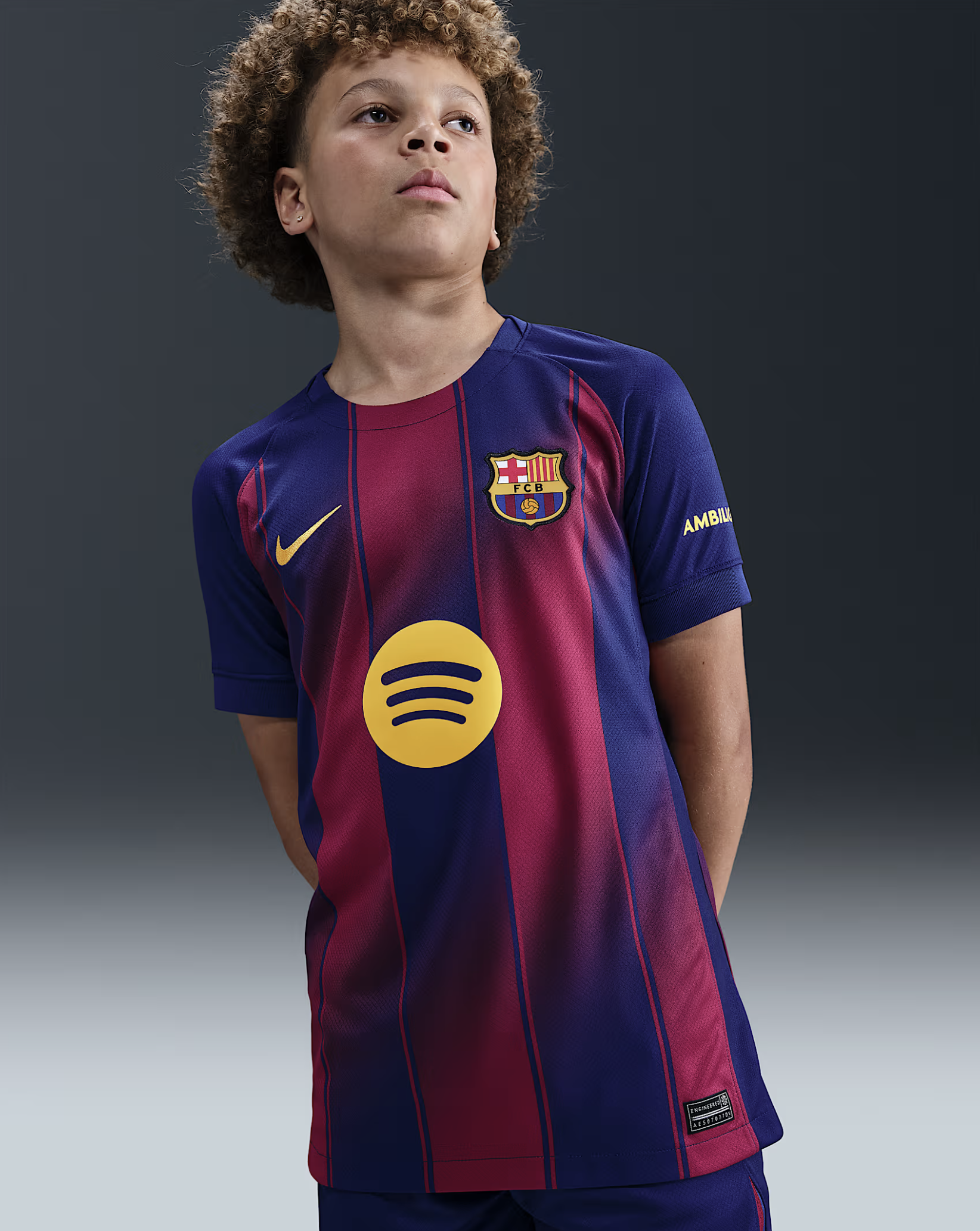 Nike FC Barcelona Trikot Stadium Home Junior 2025/26