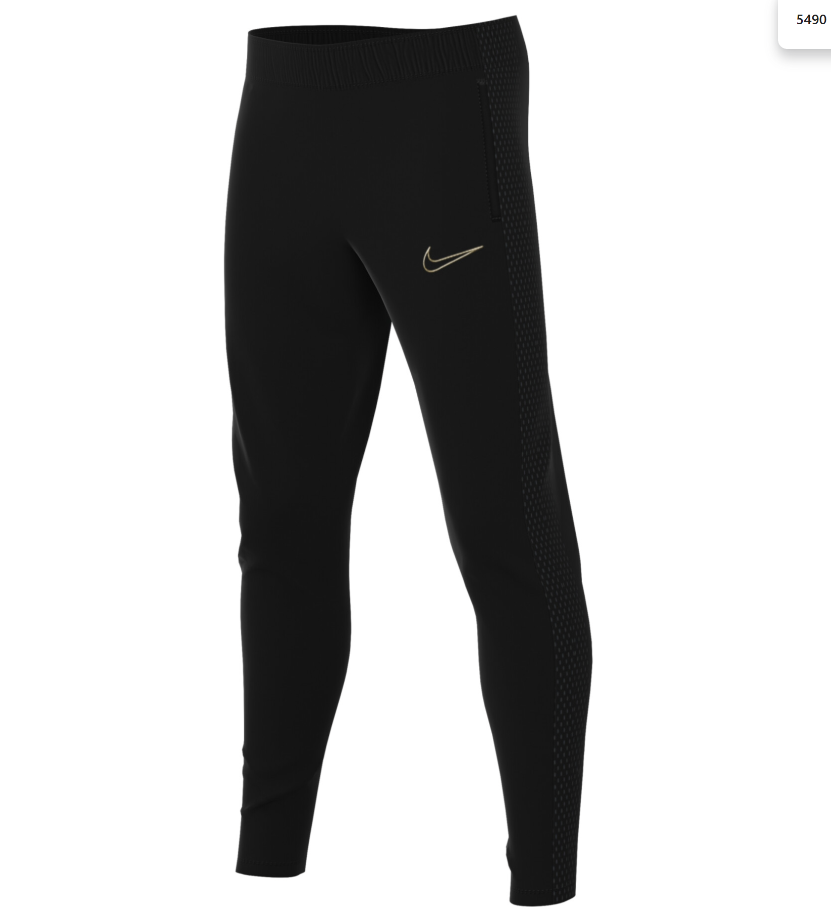 Nike Dri-FIT Academy23 Kinder Fussballhose, schwarz/metallic
