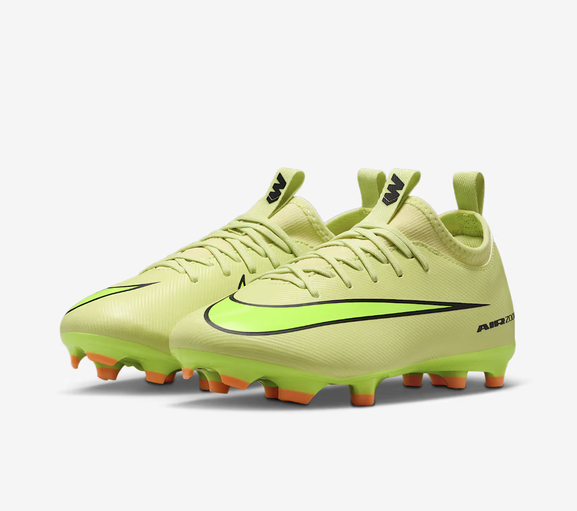 Nike Mercurial Zoom Vapor 16 Academy FG/MG Junior Fussballschuh, limelight/volt