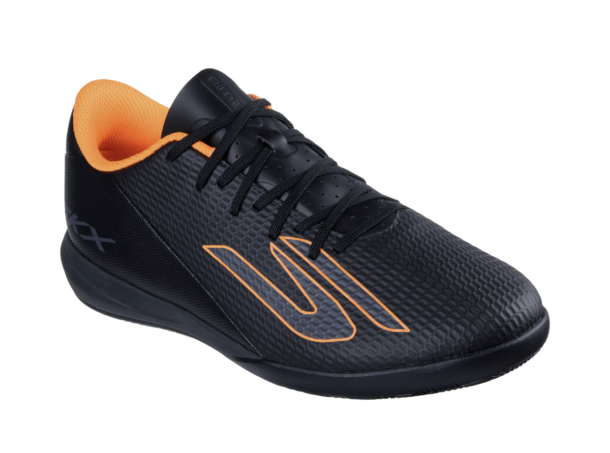 Skechers SKX 2 Academy IC Fussballhallenschuhe, schwarz/orange