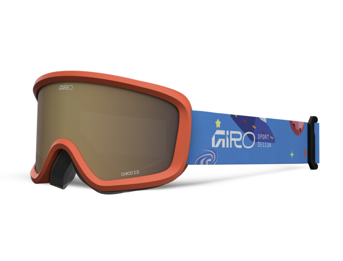 Giro Chico 2.0 Basic Kinder Skibrille, blue rocket amber rose S2