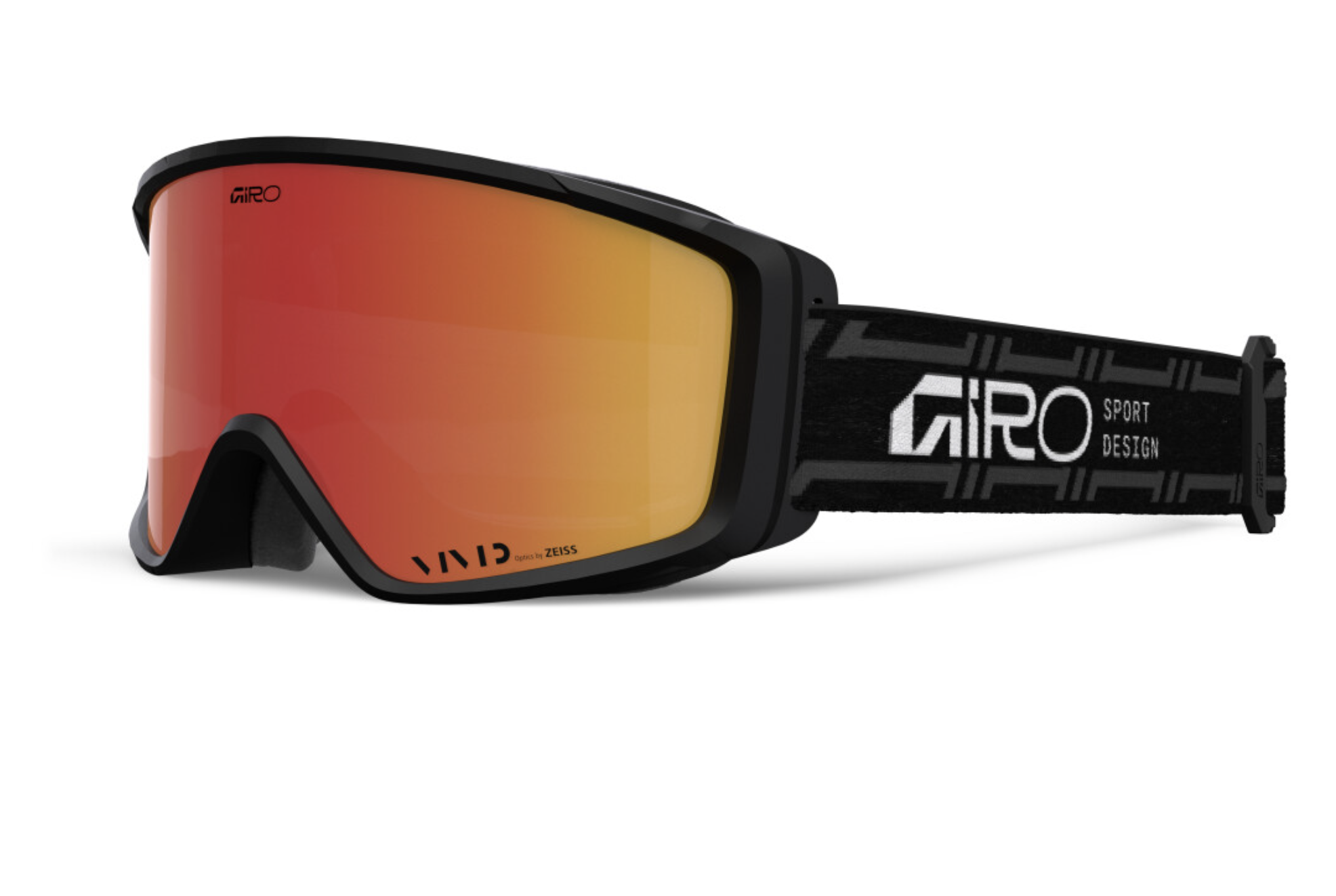 Giro Index 2.0 Vivid Skibrille, schwarz/vividember