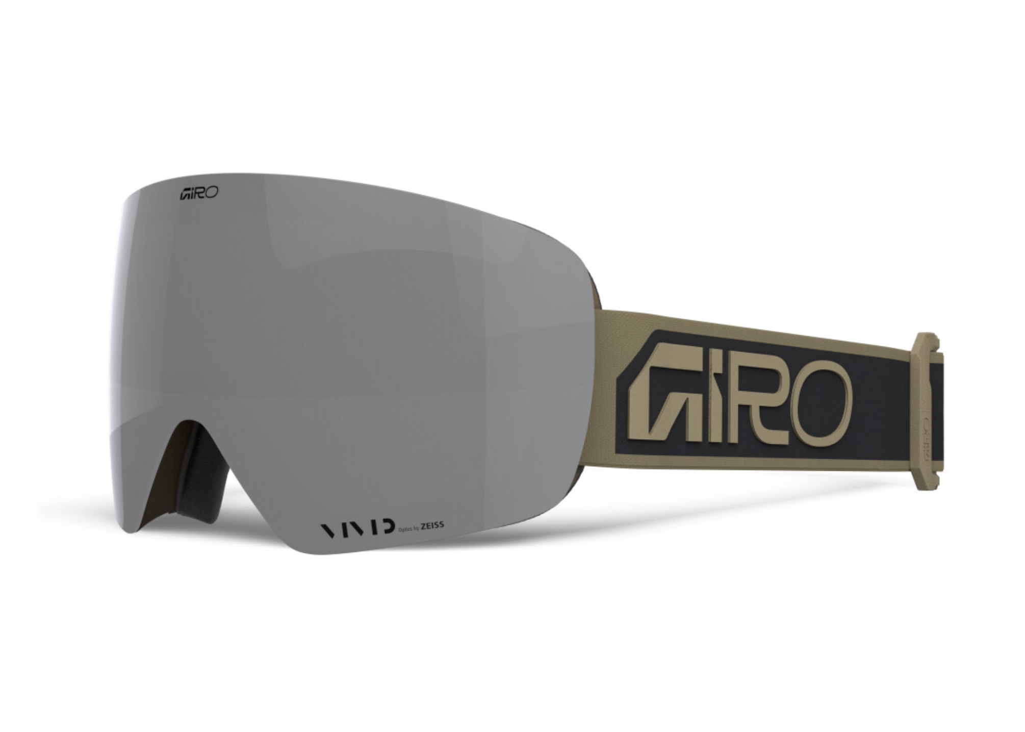 Giro Contour Skibrille, brown/vividonyx
