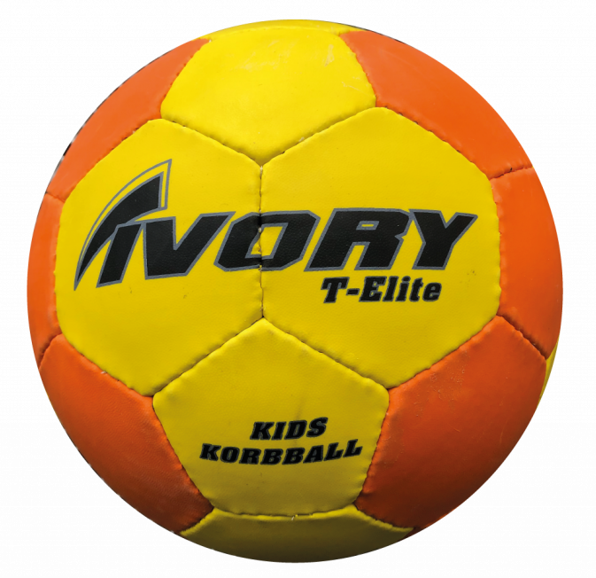 Ivory T-Elite Kids Korbball, gelb/orange