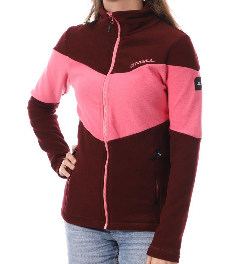Oneill Star Fleece Damen, bordeaux/rosa