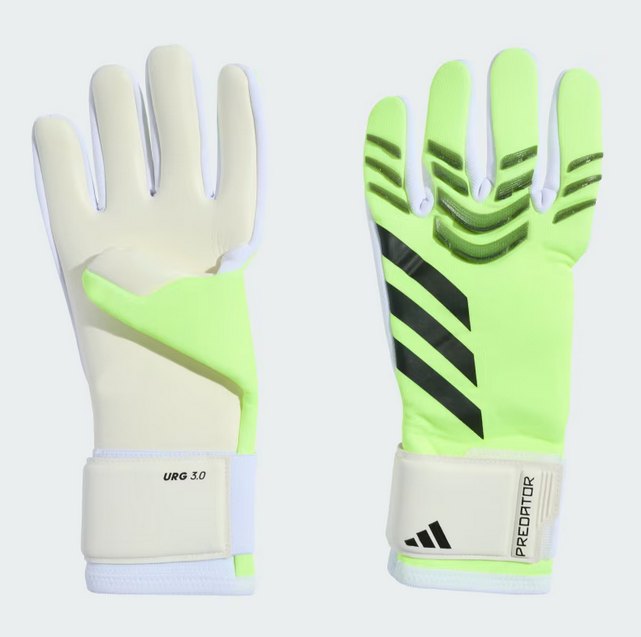 Adidas Predator League Torwarthandschuhe, lemon/weiss/schwarz