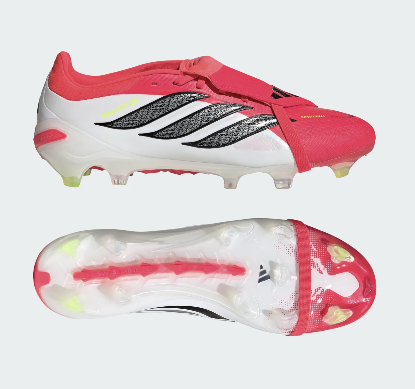Adidas Predator Pro FT FG Fussballschuhe, lucred/black/white