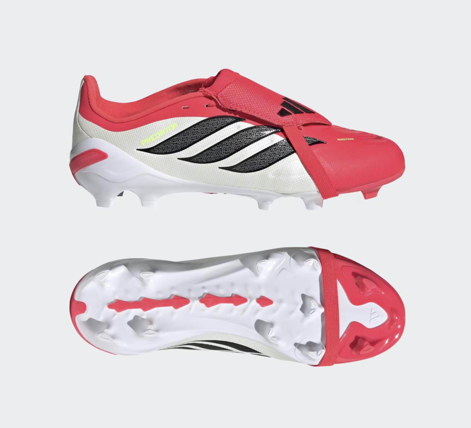 Adidas Predator League FT FG Junior Fussballschuhe, lucred/black/white