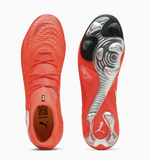 Puma Future 9 Ultimate FG Fussballschuh, rot/weiss/schwarz