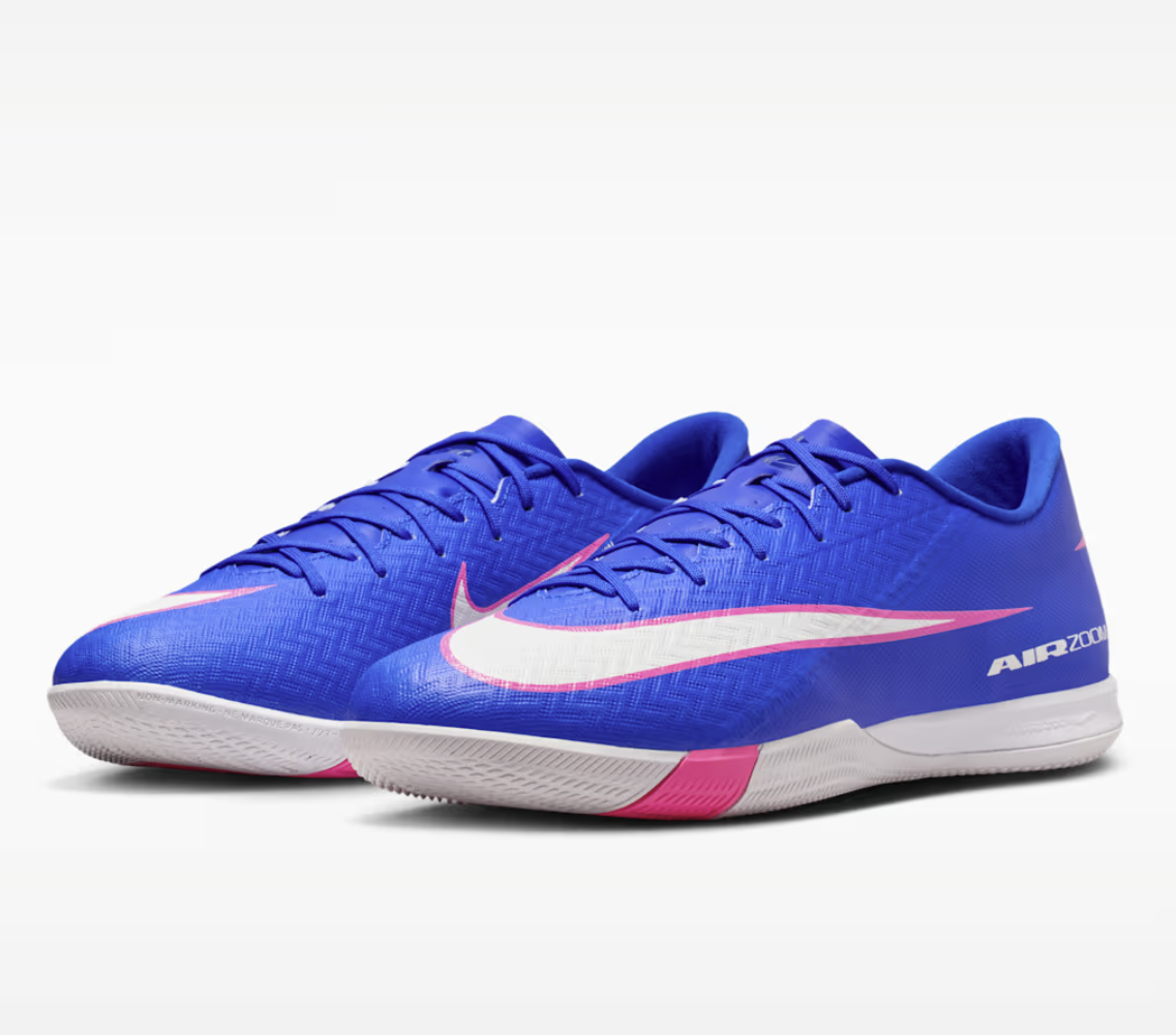 Nike Mercurial Vapor 16 Academy Fussballhallenschuh, blau/weiss
