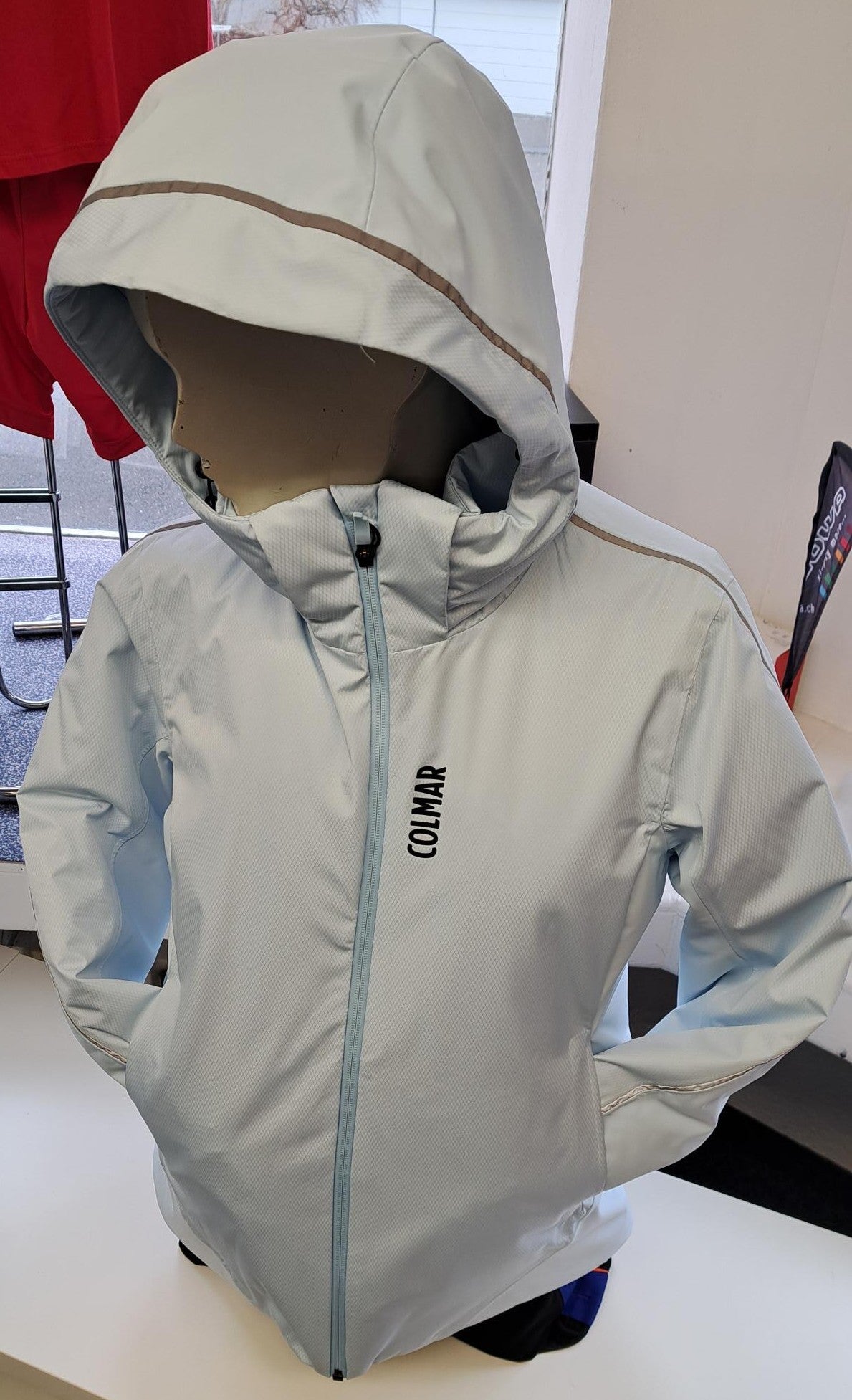 Colmar Damen Winterjacke/Skijacke, hellblau