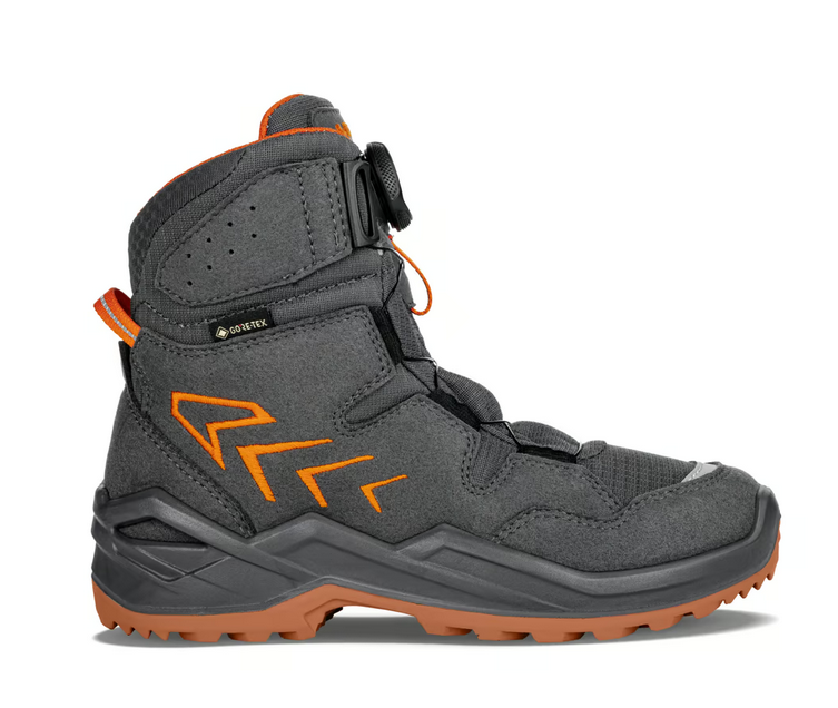 Lowa Firo GTX HI Kinder Winterschuh, anthrazit/orange