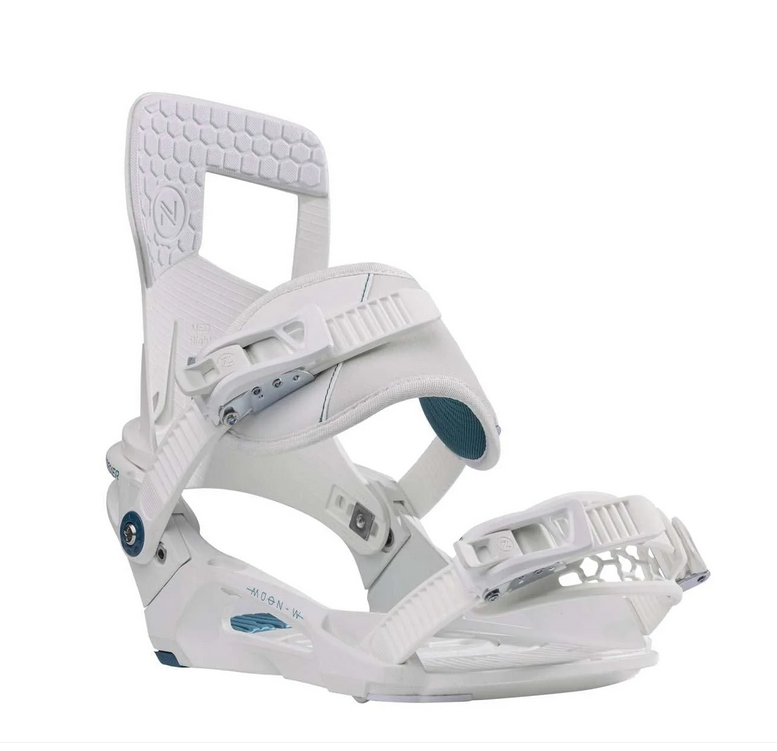 Nidecker Snowboardbindung Muon-W, weiss/blau