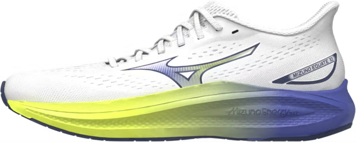 Mizuno Fortrush Support Road Herren Runningschuhe, weiss/blau/gelb