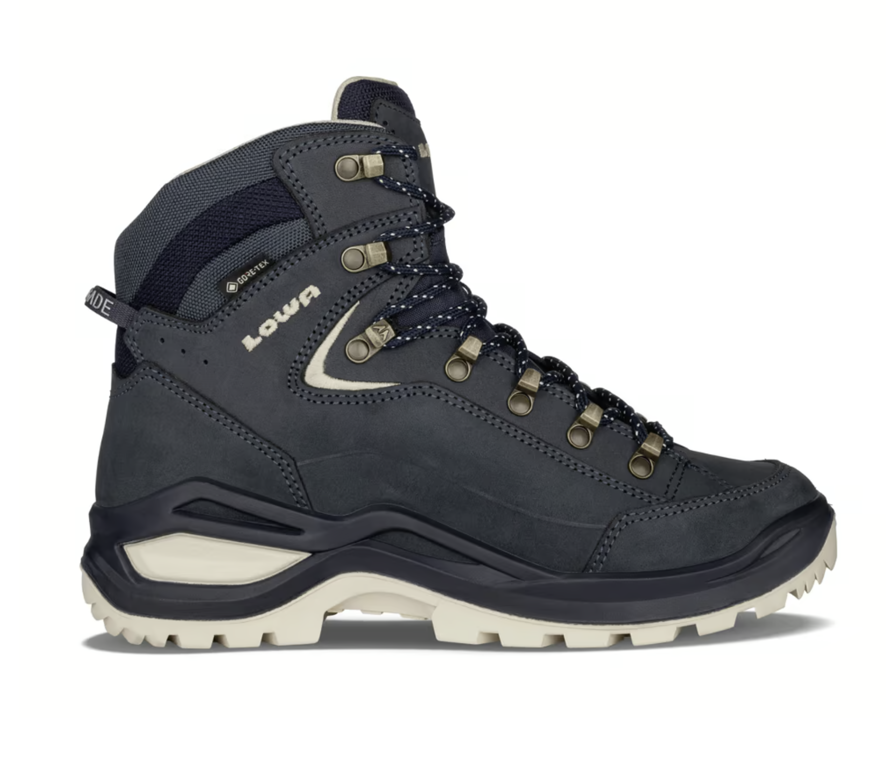 Lowa Renegade Evo GTX MID Damen Wanderschuh, schieferblau/dune