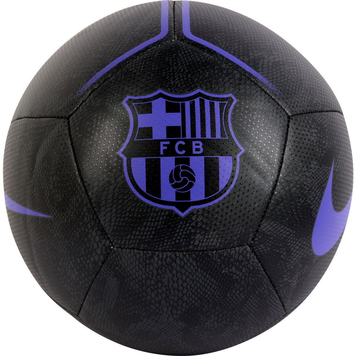 Nike FC Barcelona Pitch Fussball 2025/26, schwarz/violet