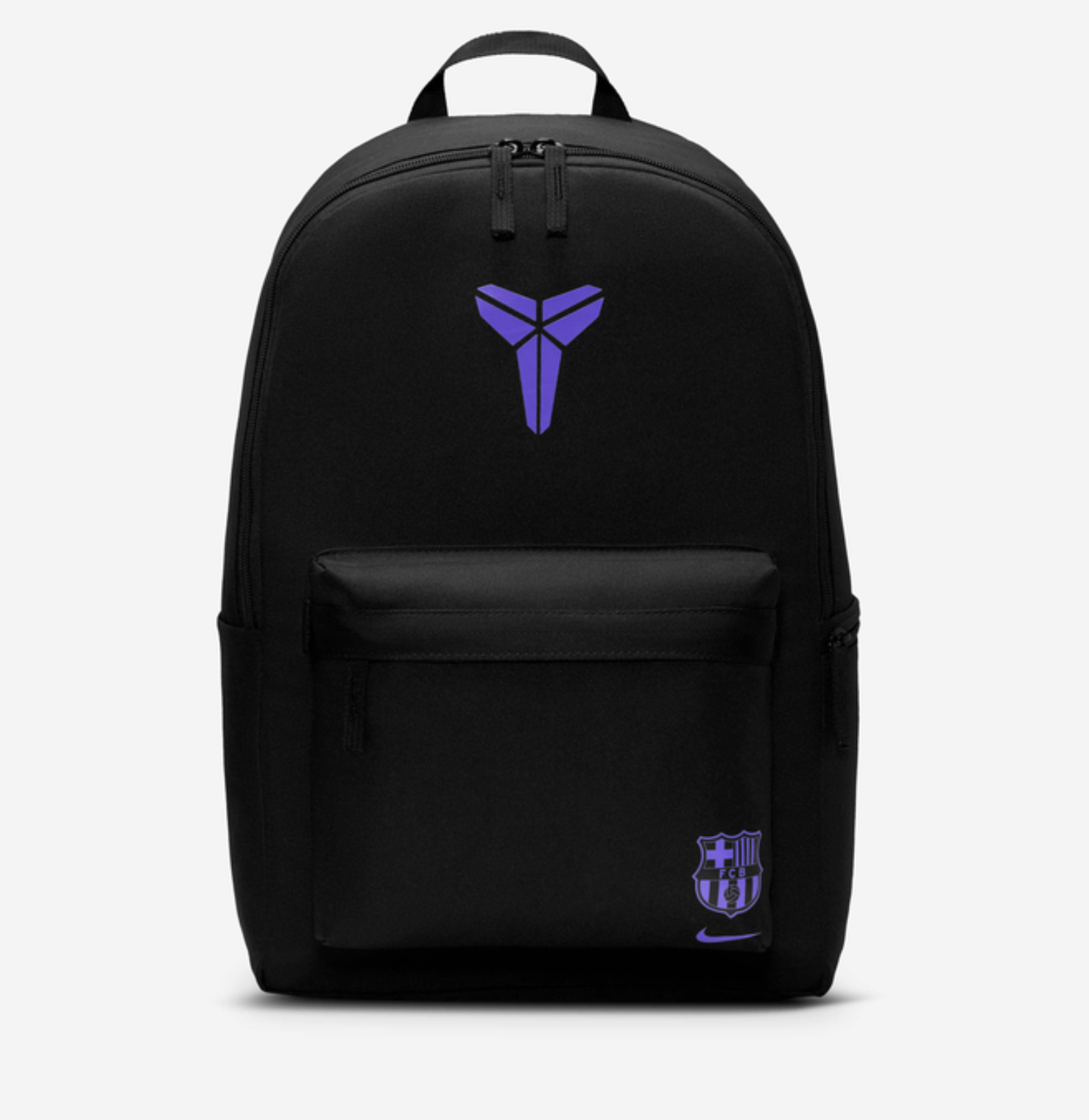 Nike FC Barcelona Heritage Rucksack 2025/26, schwarz/violet