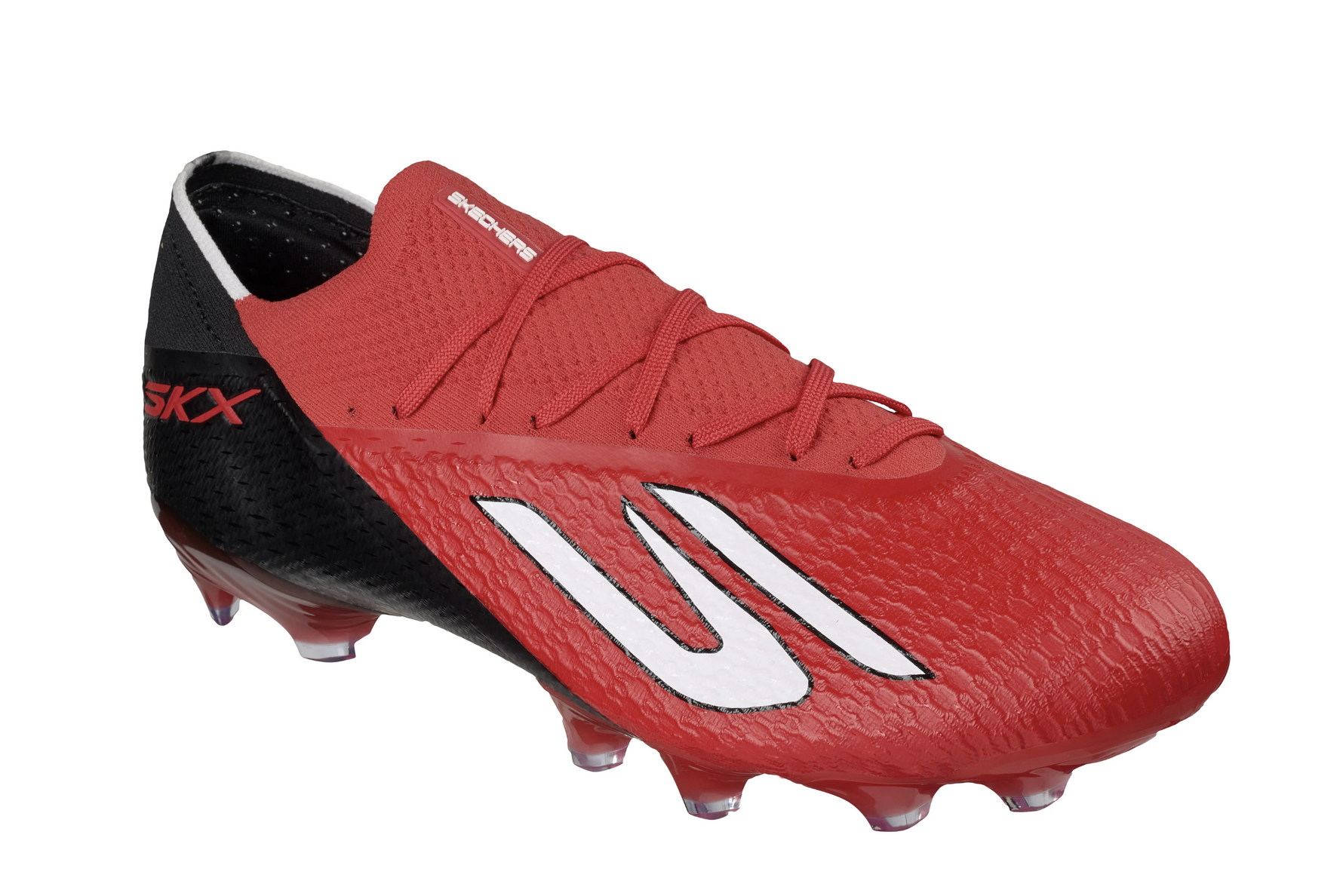 Skechers SKX_2 Elite FG Fussballschuhe, rot/schwarz