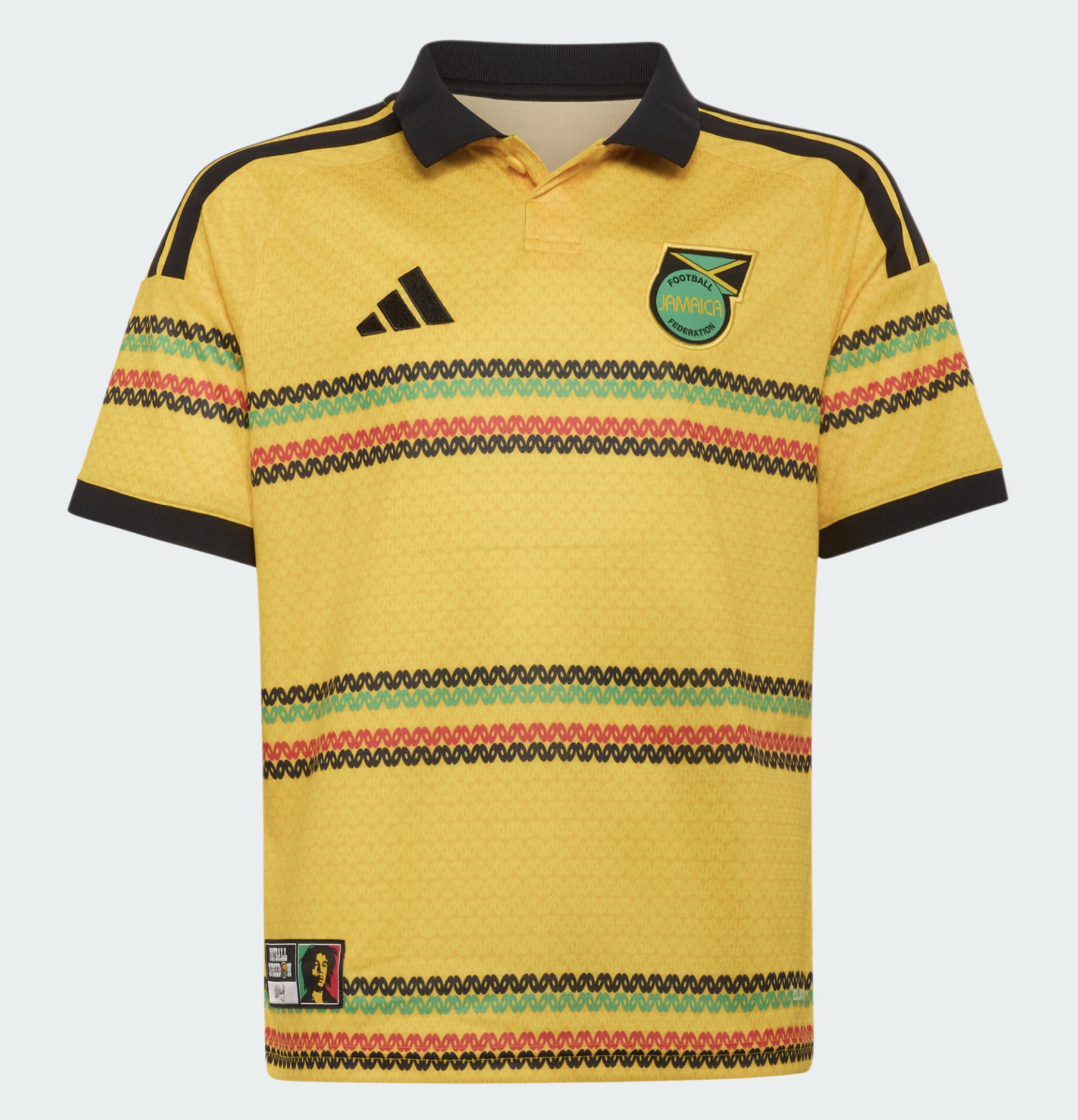Adidas JFF Jamaika 26 x Bob Marley Trikot Home Junior