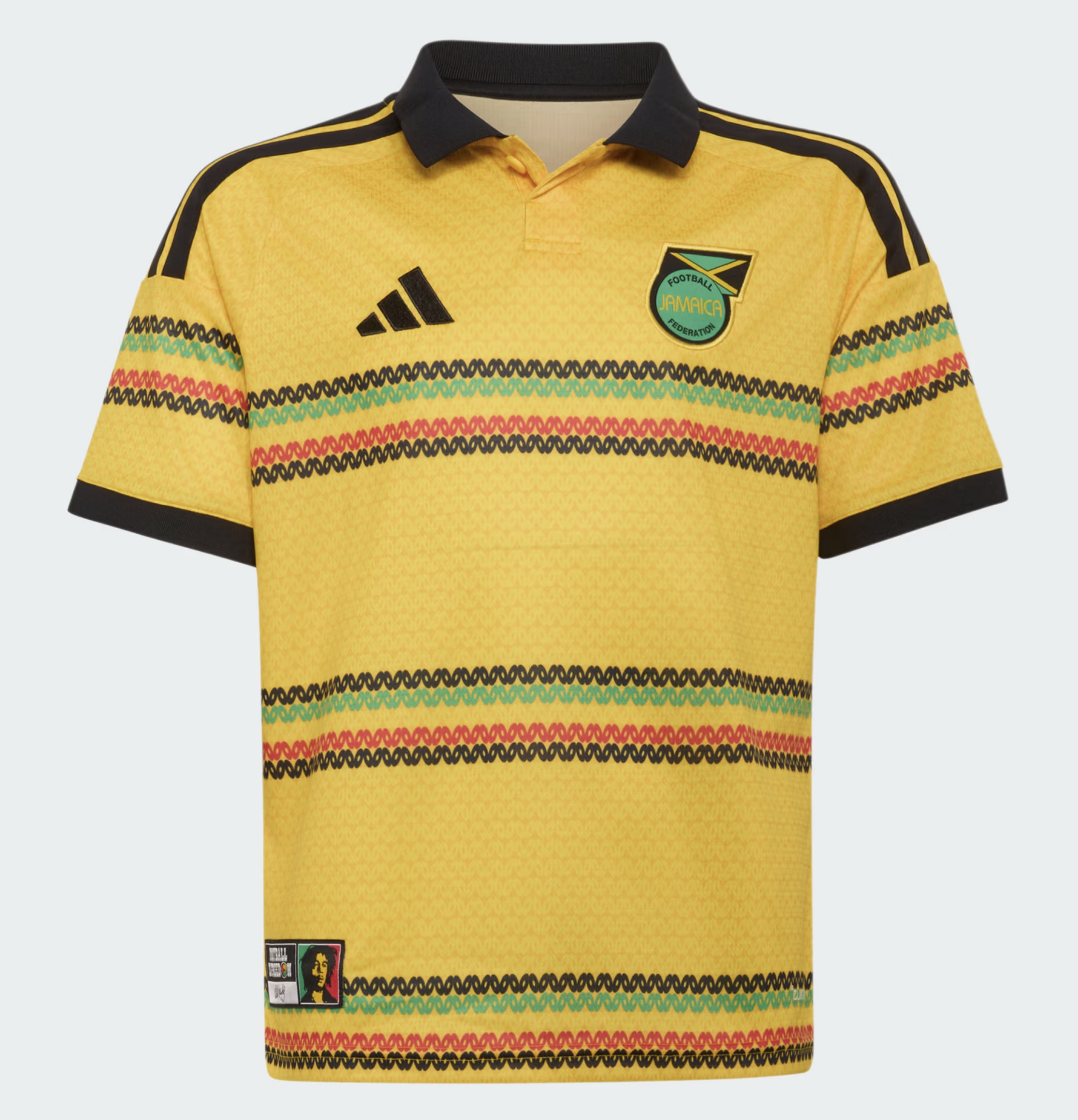 Adidas JFF Jamaika 26 x Bob Marley Trikot Home Junior