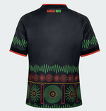 Adidas JFF Jamaika Trikot Away Junior 2026, schwarz