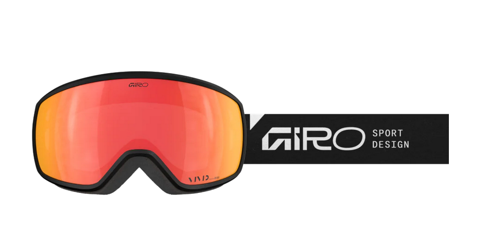 Giro Balance II Vivid Skibrille, schwarz/vividember
