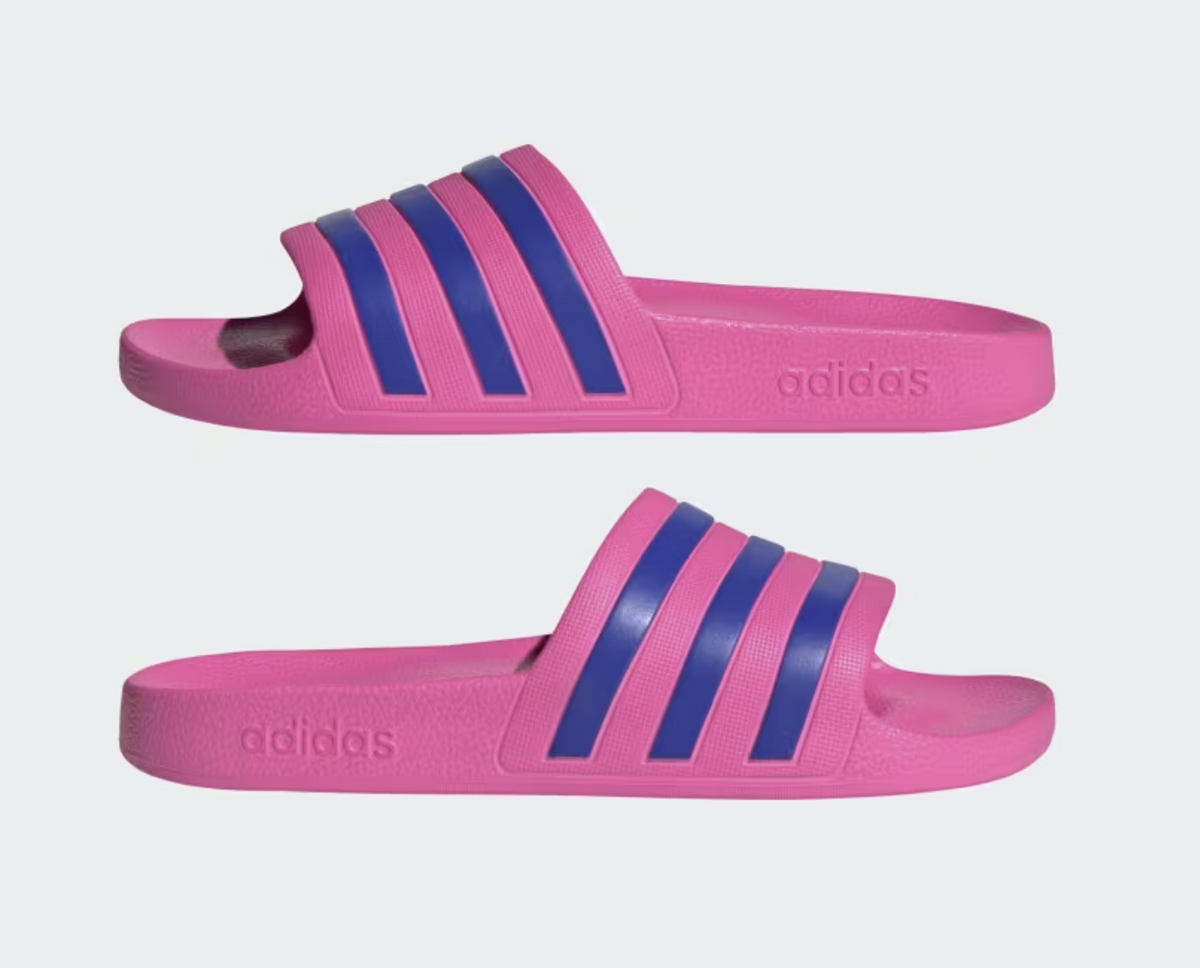 Adidas Adiletten Aqua, pink/blau