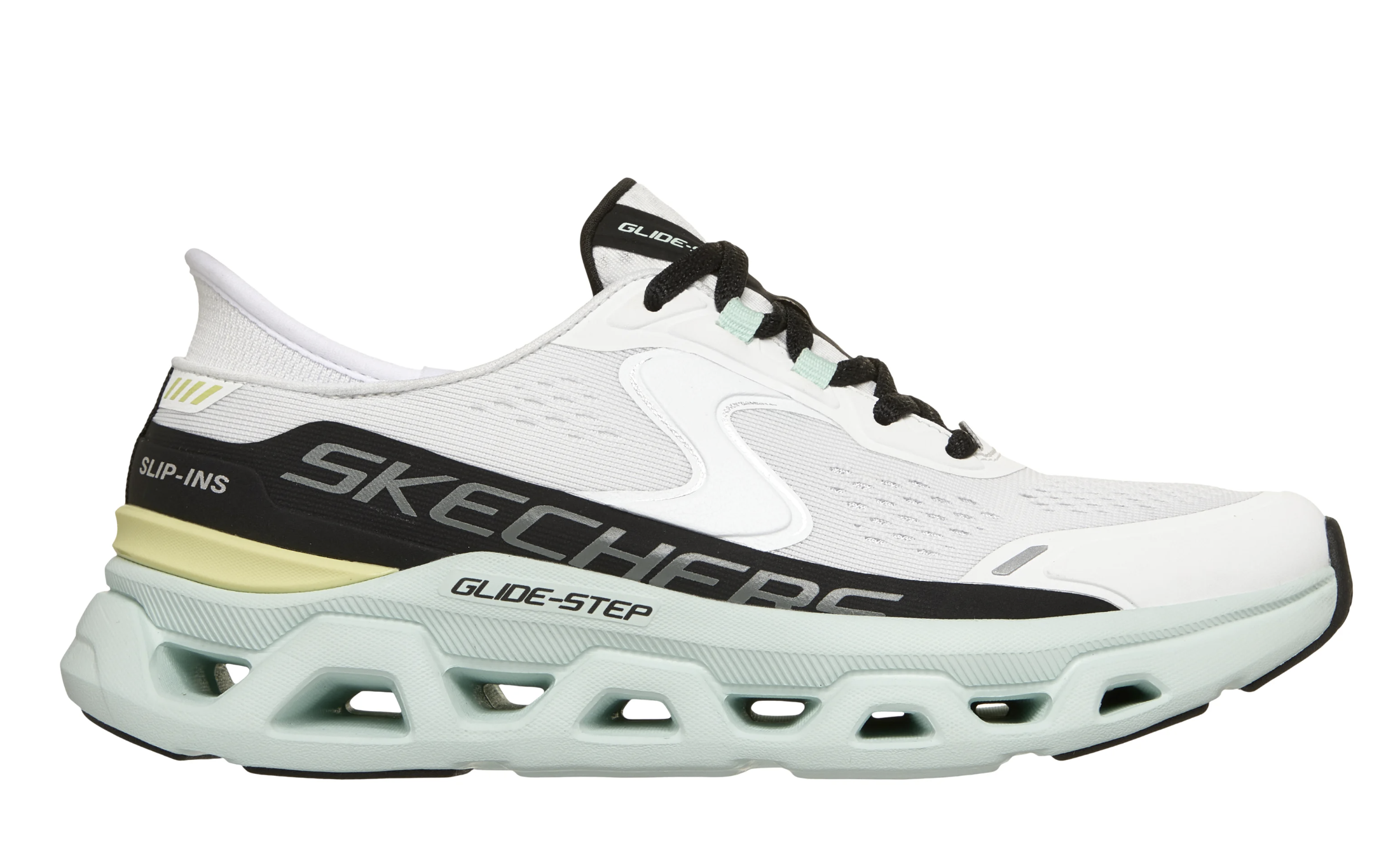 Skechers Slip-ins Glide-Step Altus Damen Freizeitschuhe, weiss/mint