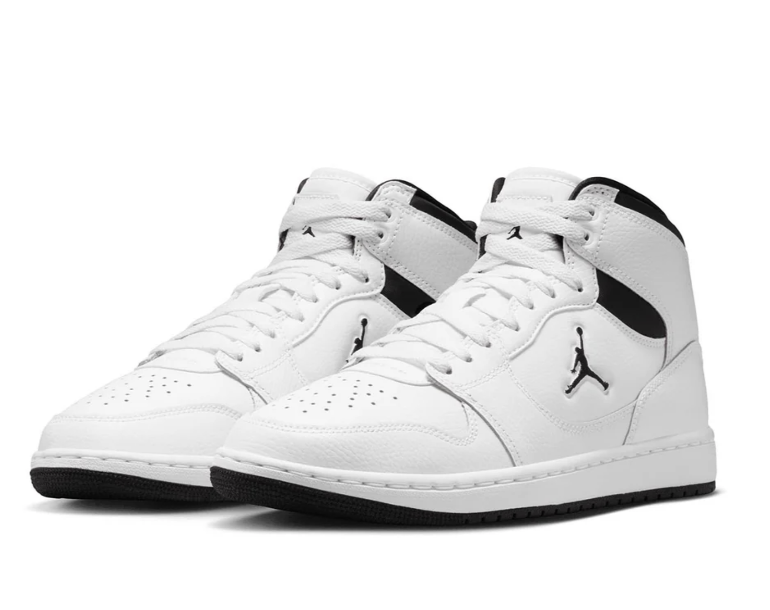 Nike Jordan Court Connect MID Damen Freizeitschuh, weiss/schwarz