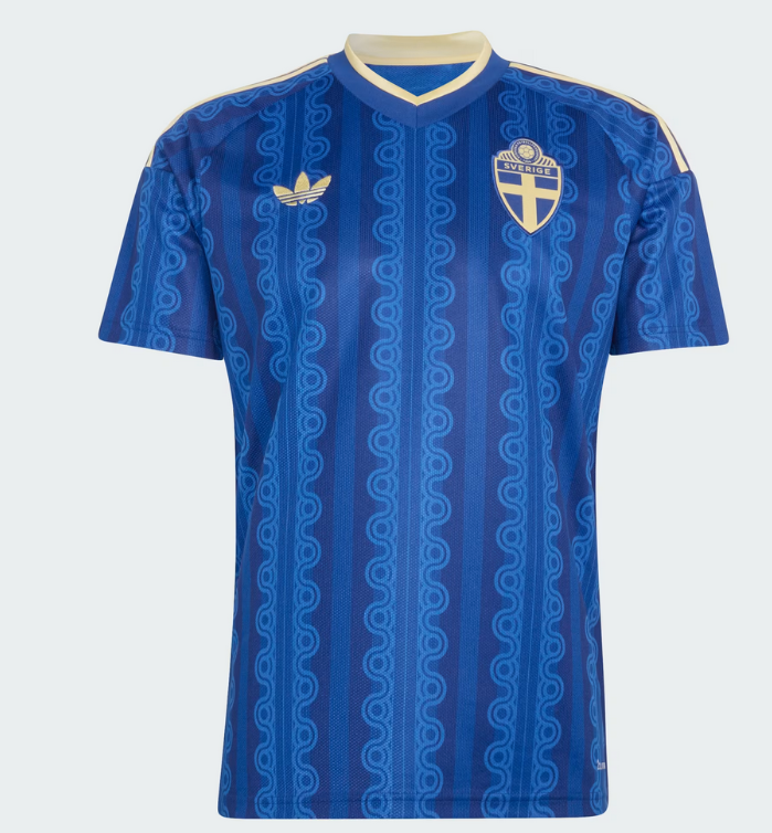 Adidas SVFF Schweden Trikot Away 2026, royalblau