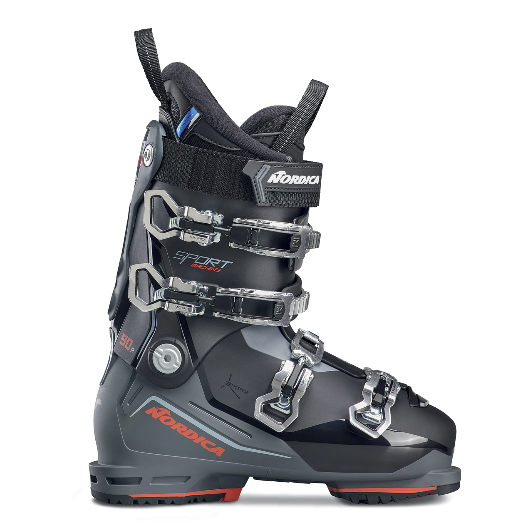 Nordica Sportmachine 3 90 R Herren Skischuh, schwarz/rot