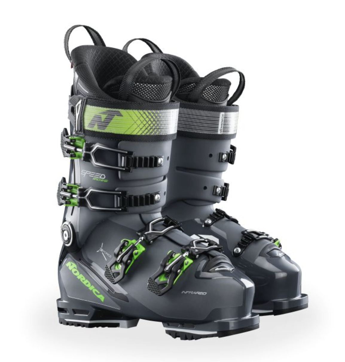 Norica Speedmachine 3 120 Herren Skischuh, anthrazit/schwarz/grün