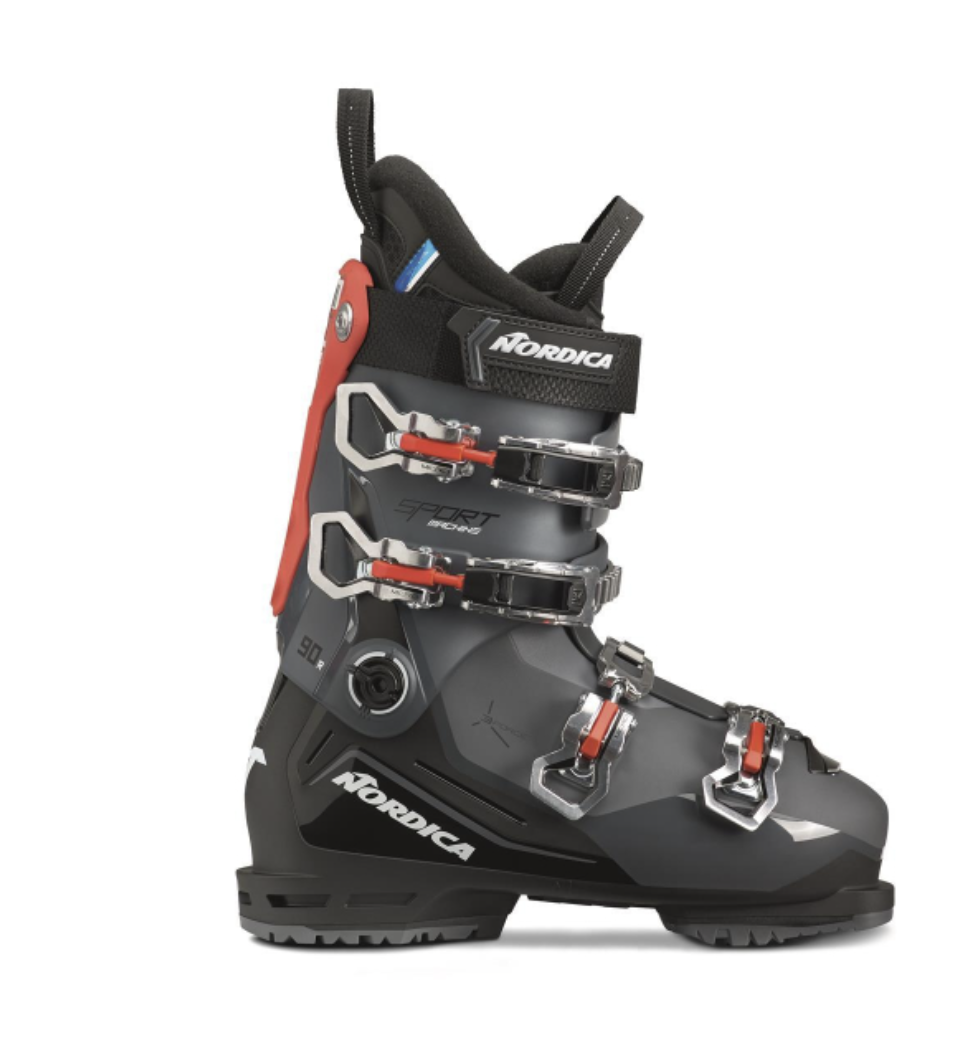 Nordica Sportmachine 3 90 R GW Skischuh, schwarz/anthrazit/rot