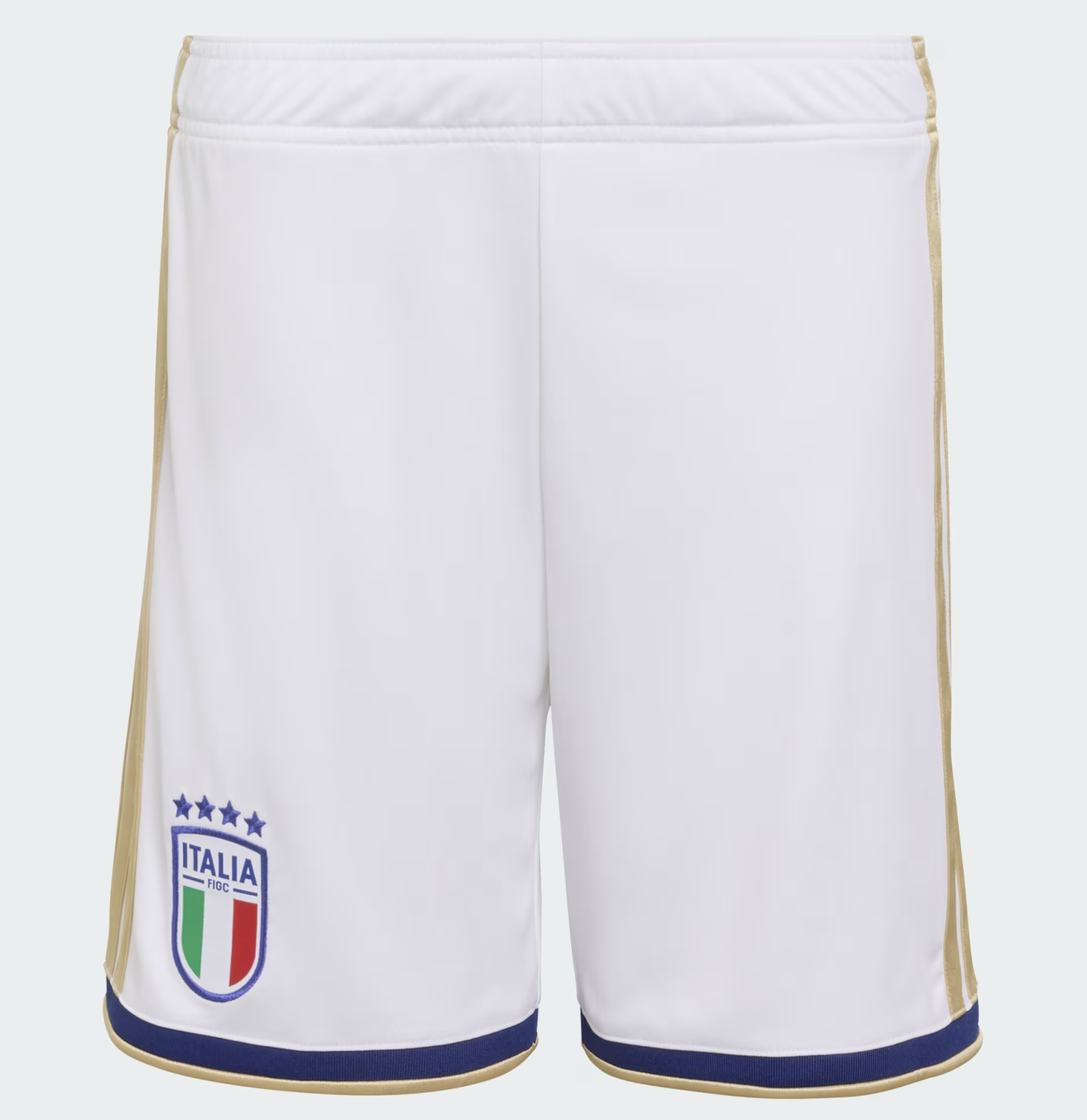 Adidas FIGC Italien Shorts Home Junior 2026, weiss