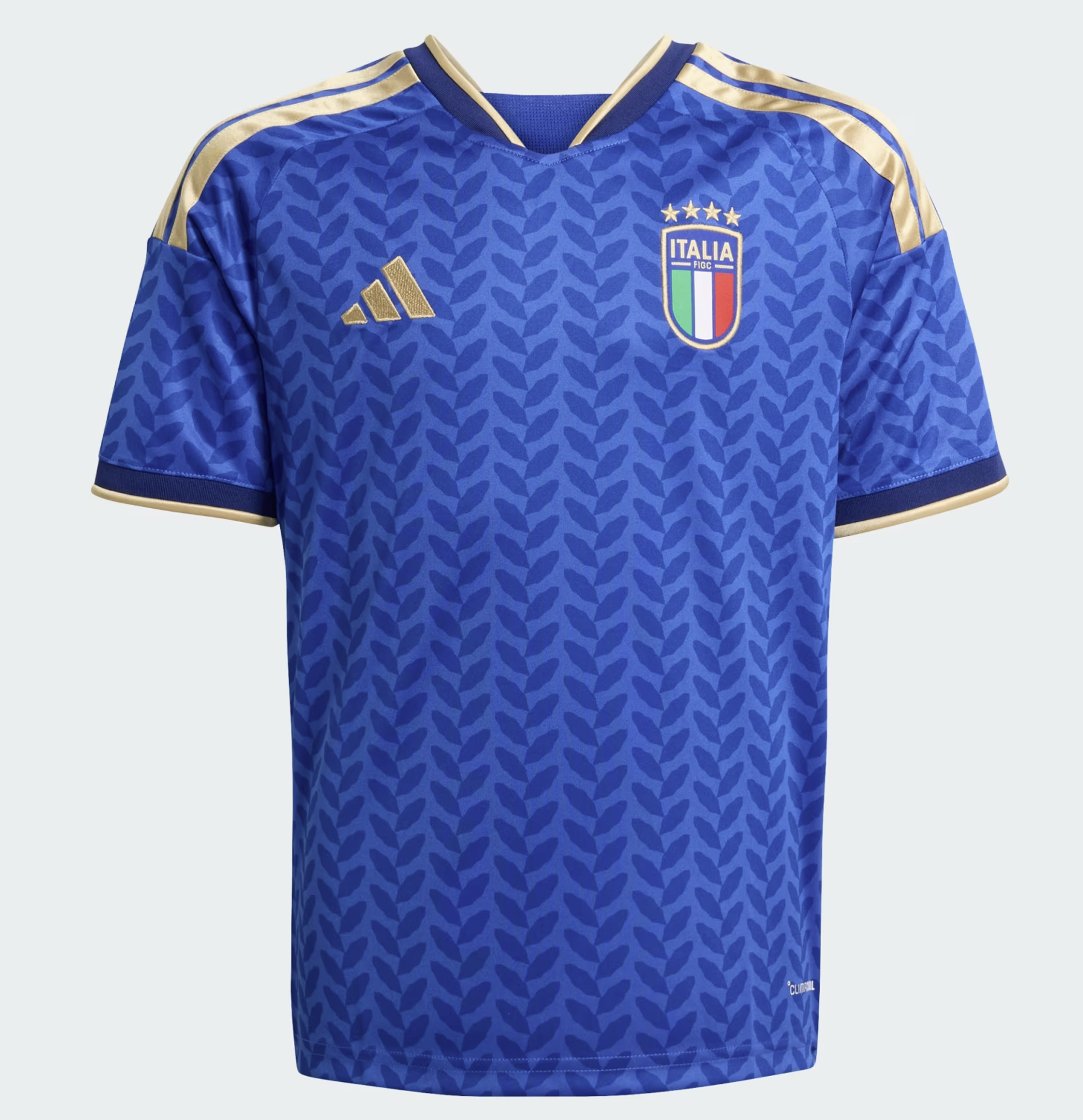 Adidas FIGC Italien Trikot Home Junior 2026, blau