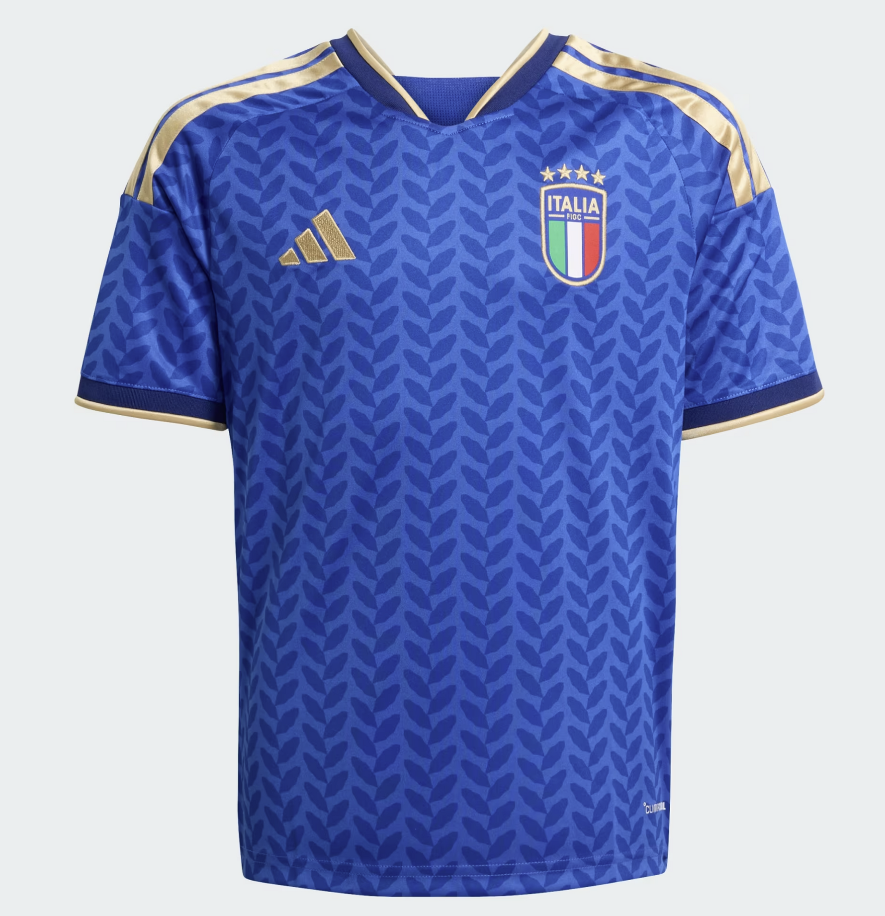 Adidas FIGC Italien Trikot Home Junior 2026, blau