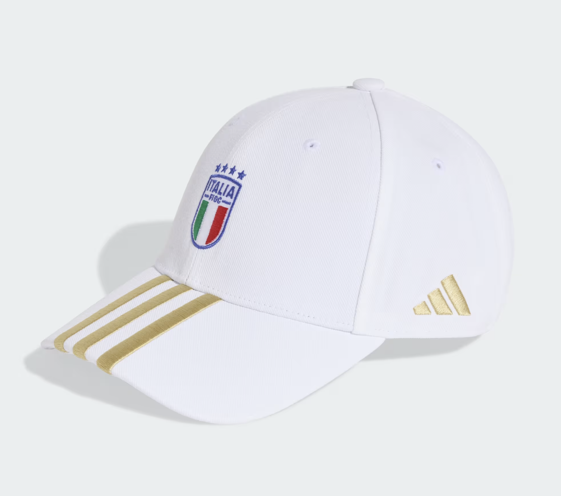 Adidas FIGC Italien BB Cap 2026, weiss