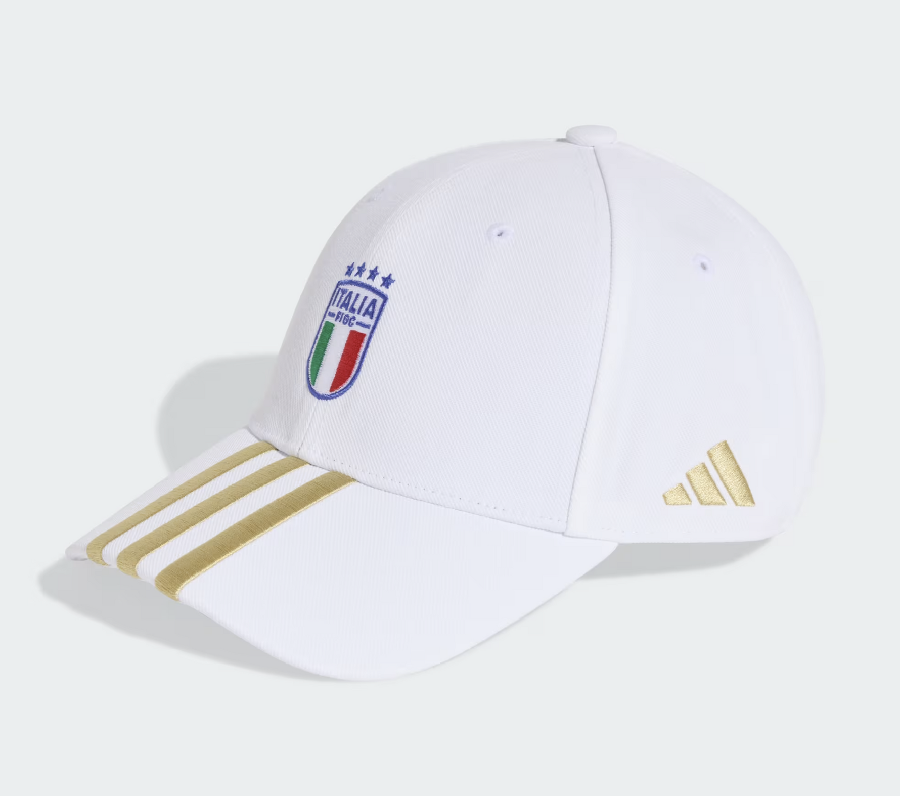 Adidas FIGC Italien BB Cap 2026, weiss
