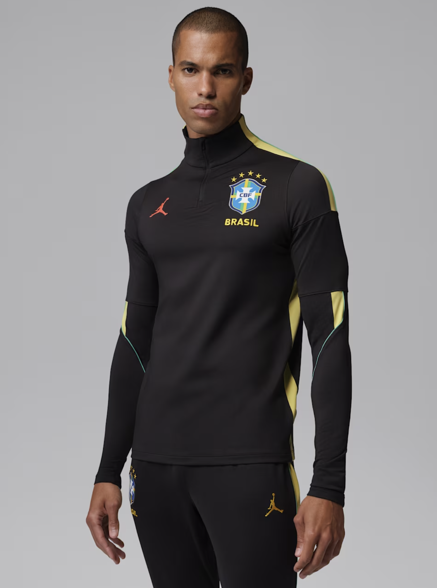Nike CBF Brasilien Strike Jordan Fussballoberteil 2026