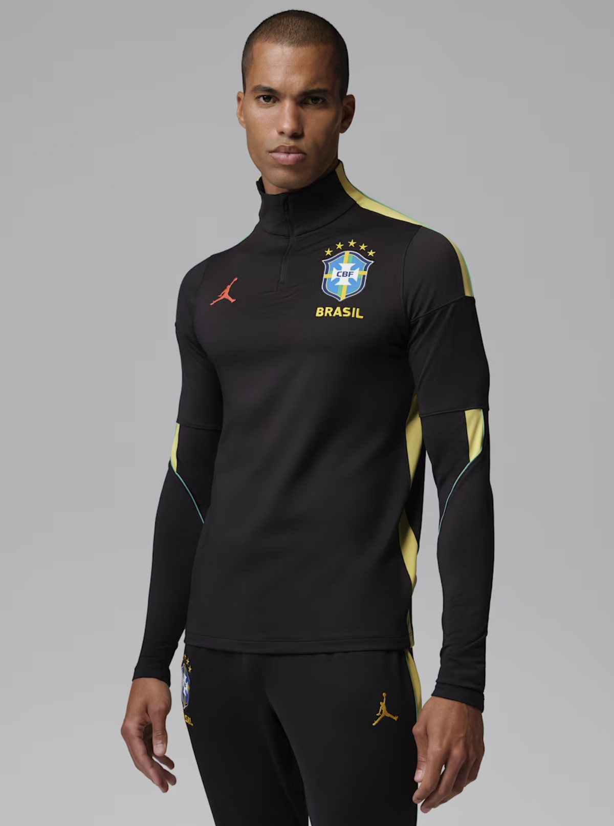 Nike CBF Brasilien Strike Jordan Fussballoberteil 2026