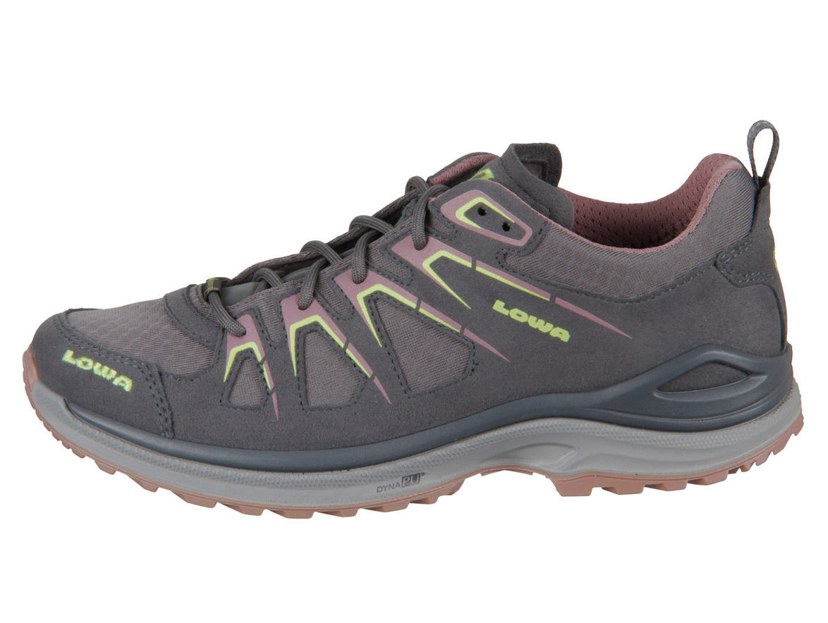 Lowa Innox Evo GTX LO Damen Trekkingschuh, graphit/orichidee