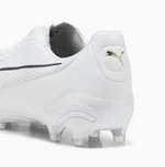 Puma KING Platinum FG/AG Fussballschuh, weiss