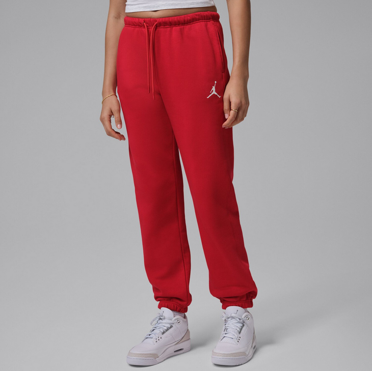 Nike Jordan Jumpman FLC Hosen Damen, rot/weiss