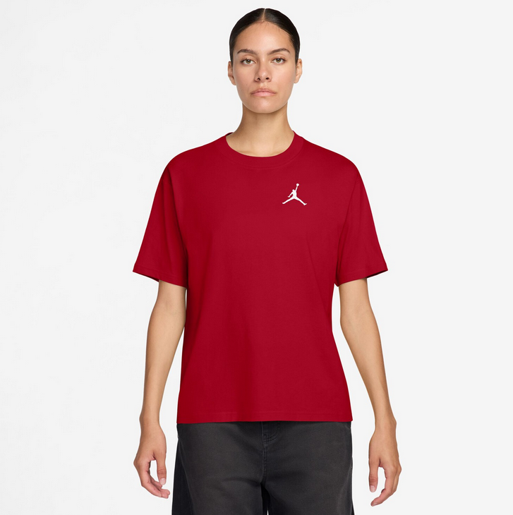 Nike Jordan Jumpman SS GF T-Shirt LBR Damen, rot/weiss