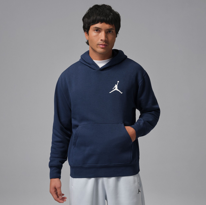 Nike Jordan Jumpman FLC Pullover Herren, navy/weiss