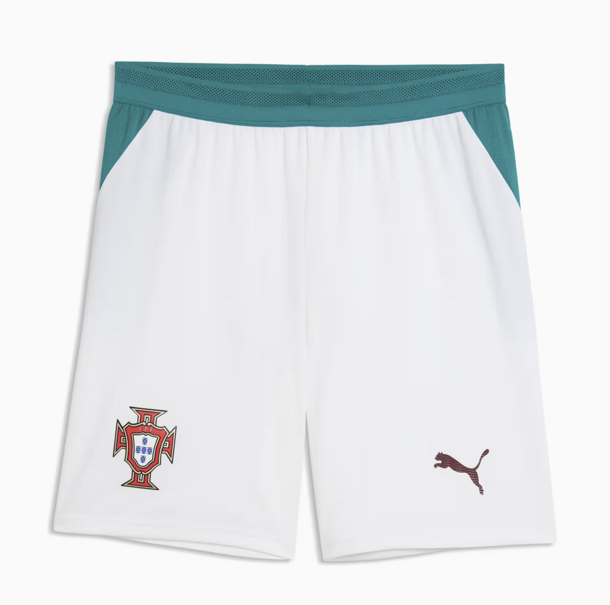 Puma FPF Portugal Shorts Away Junior 2026, weiss