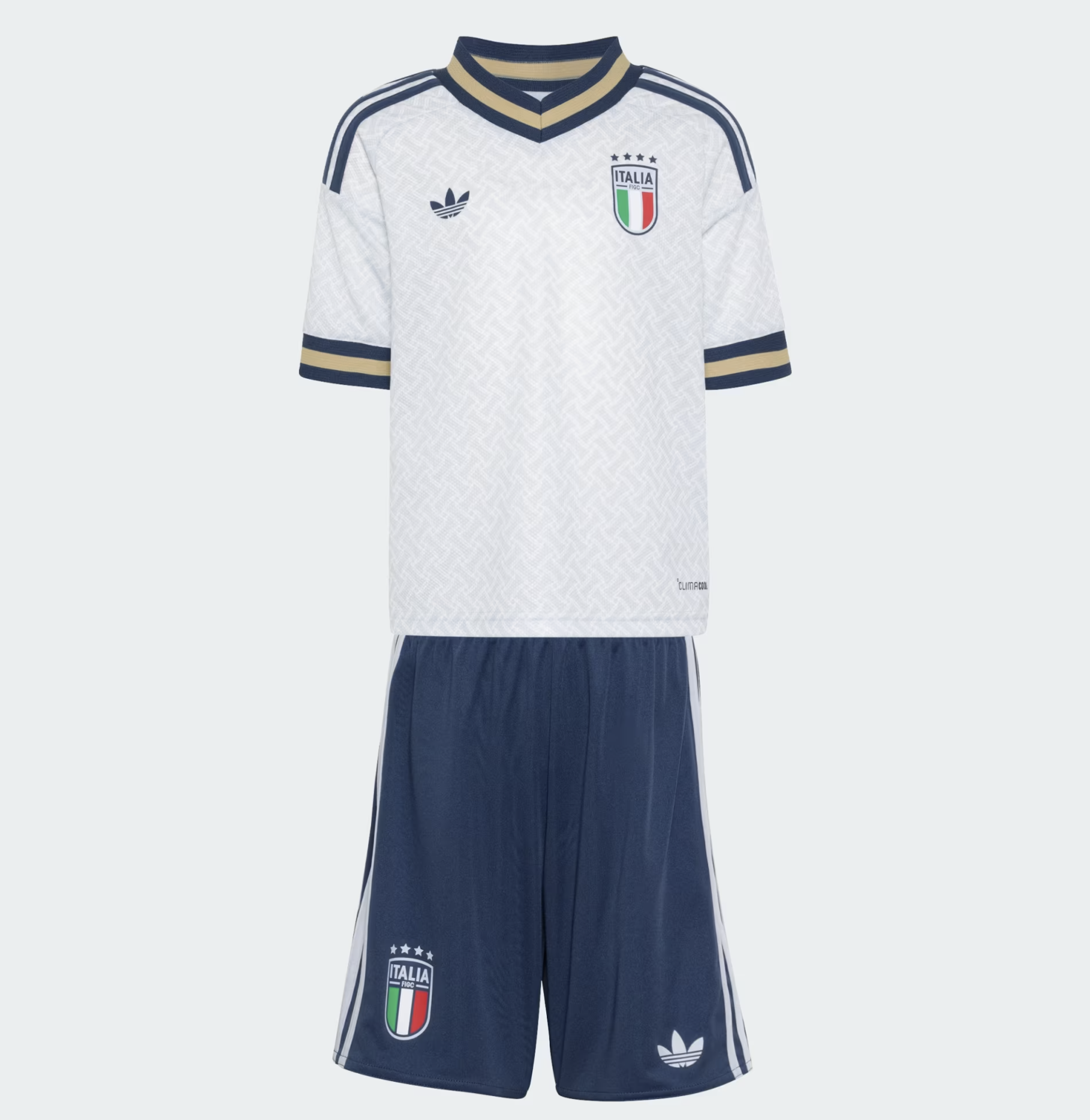 Adidas FIGC Italien Mini-Set Away Junior 2026