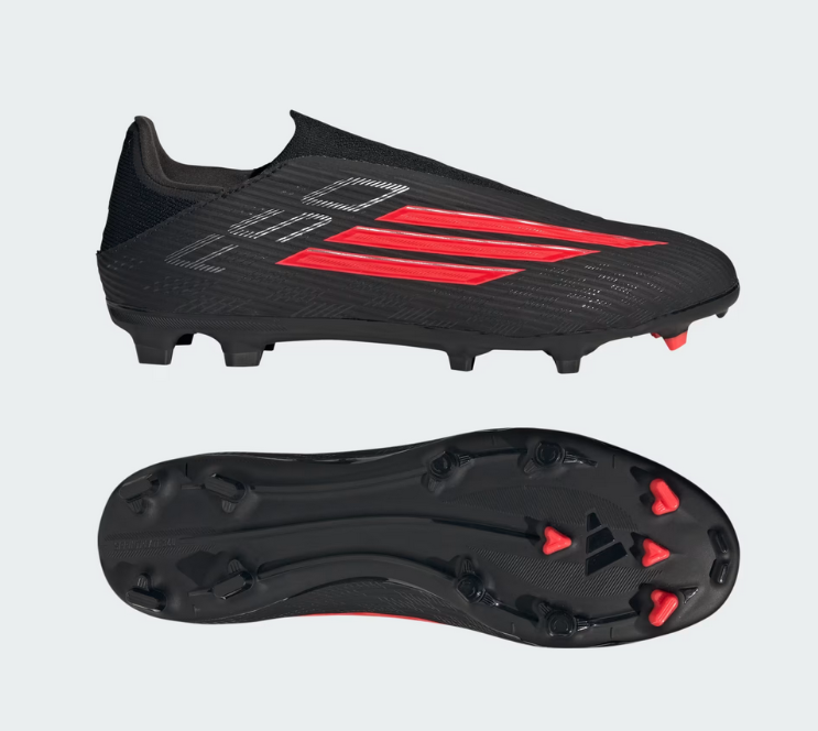 Adidas F50 League FG/MG LL Fussballschuh, schwarz/rot