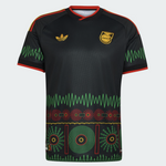 Adidas JFF Jamaika Trikot Away 2026, schwarz